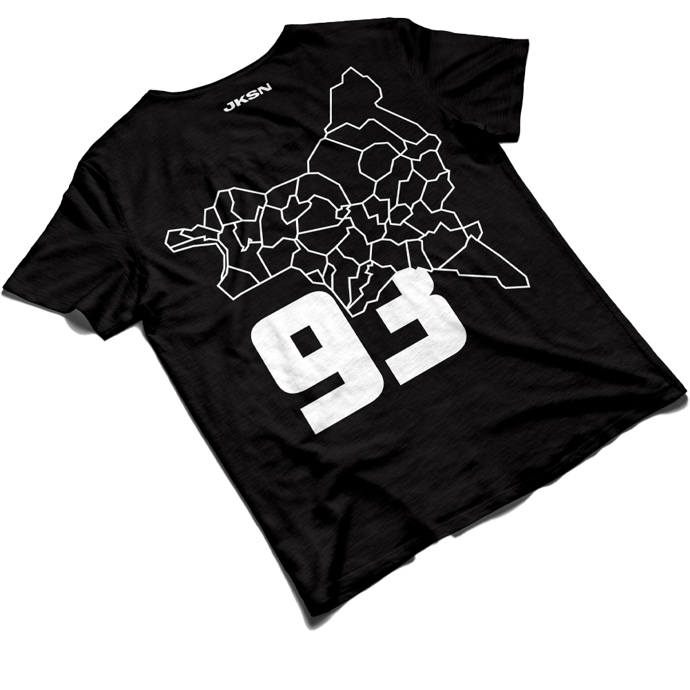 Tee-Shirt Noir "Mentalité Seine Saint-Denis"